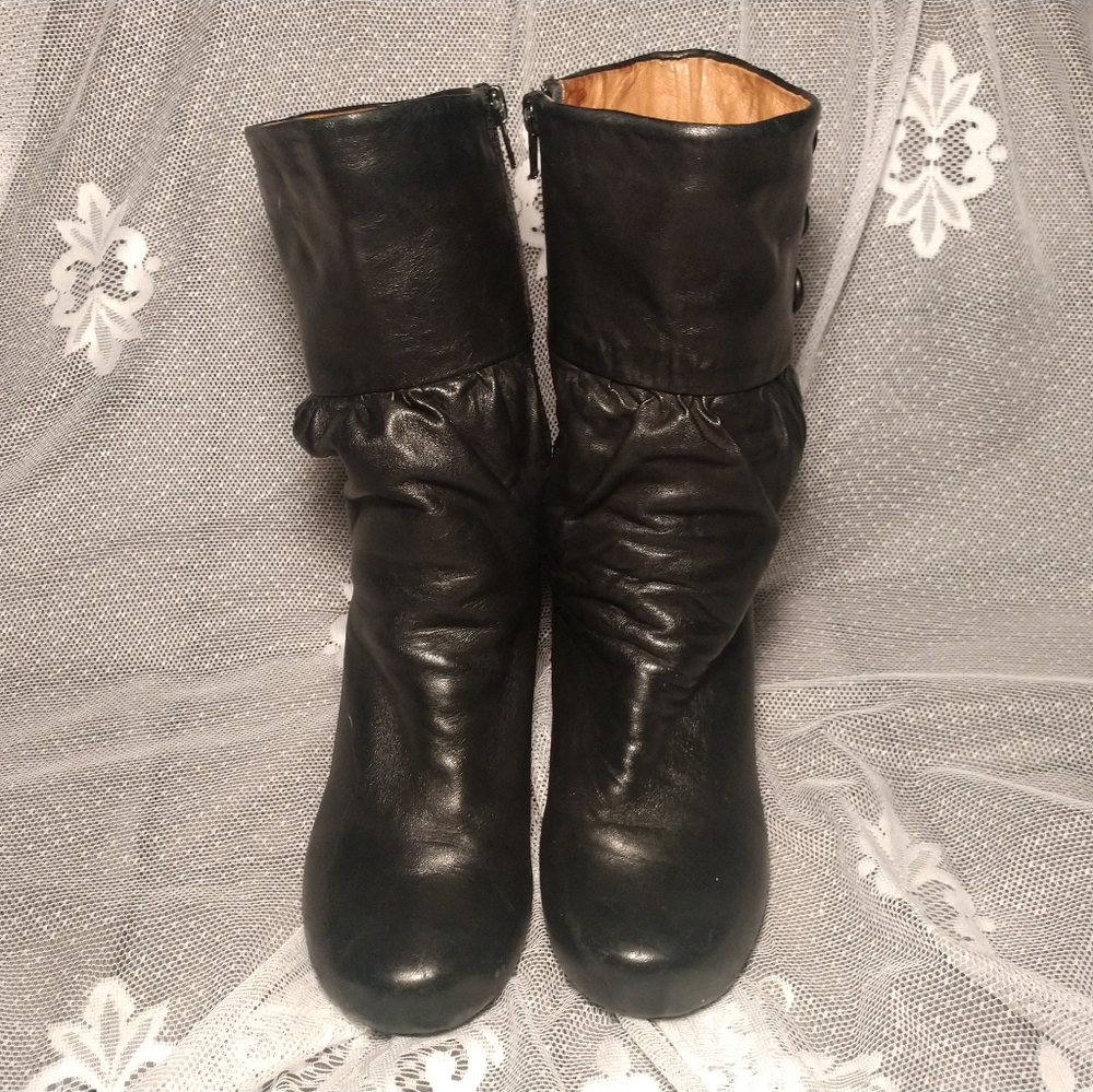 Miz Mooz Jade Leather Slouch Boots